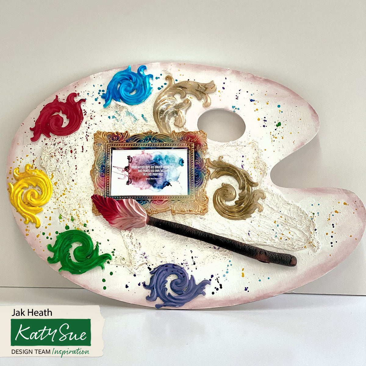 Medium Vintage Frame Silicone Mould