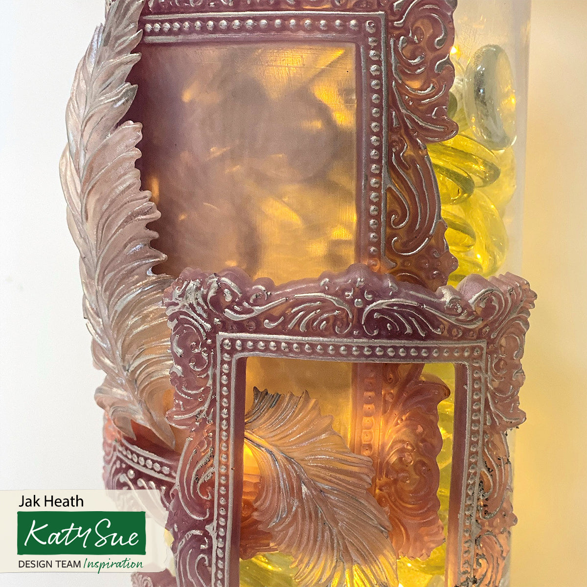 Large Vintage Frame Silicone Mould