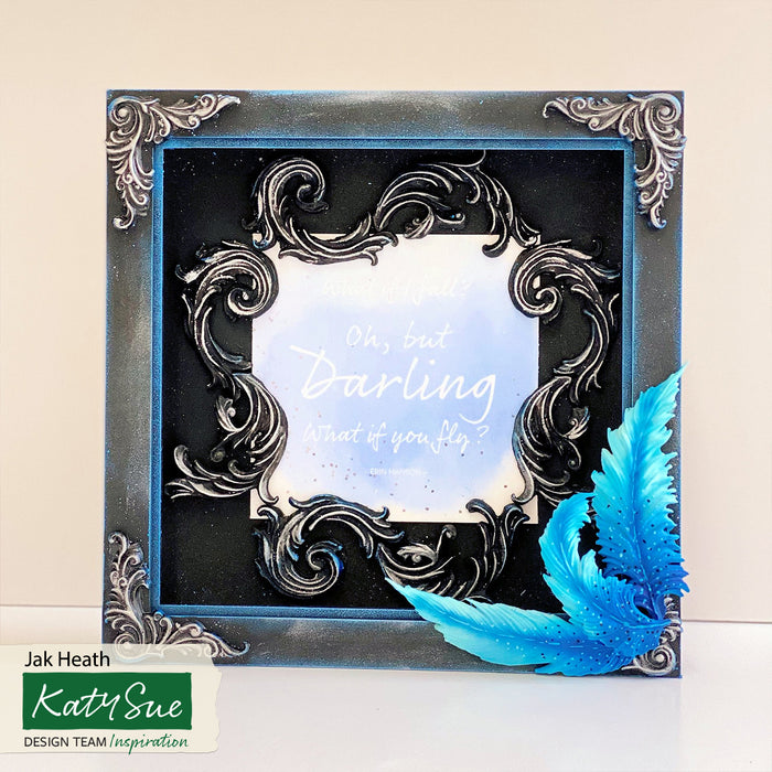 Freestanding Open Front Shadow Box - Square - Set of 3