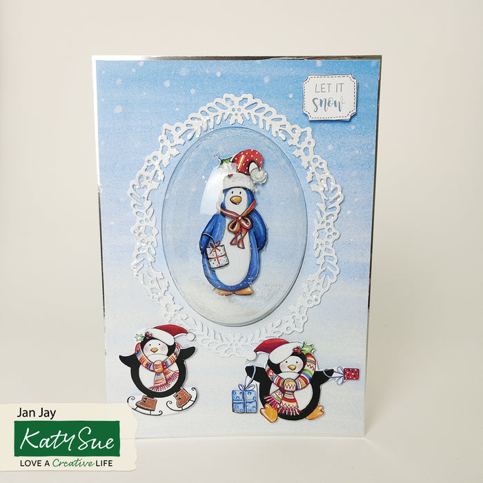 Christmas Gnomes Paper Craft Pad (not die cut)
