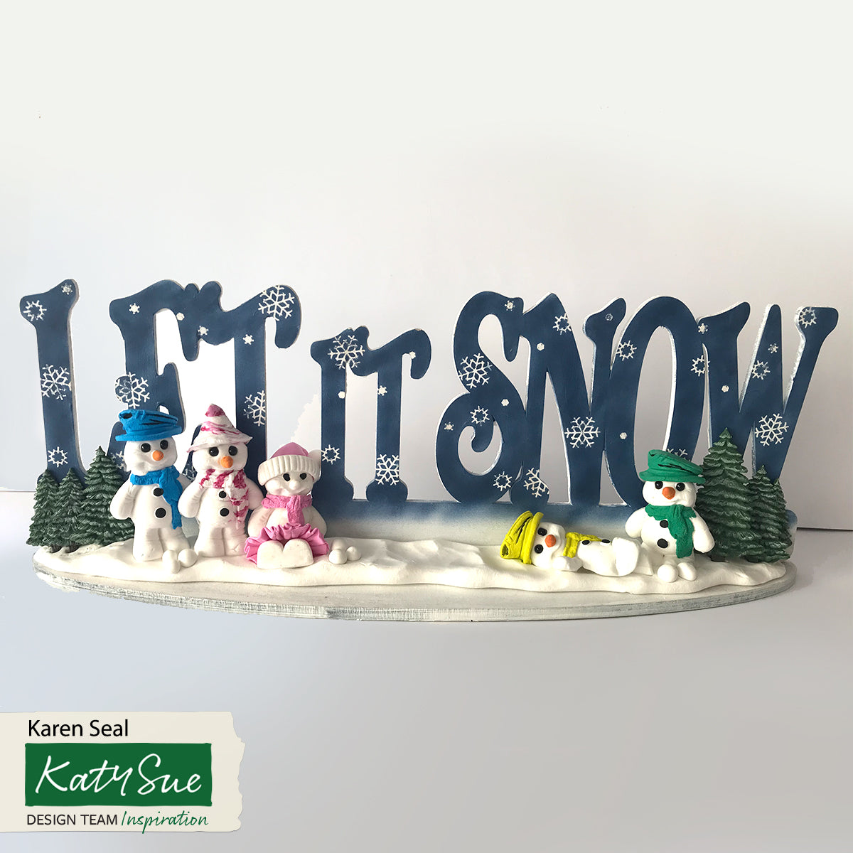 Snowman Silicone Mould