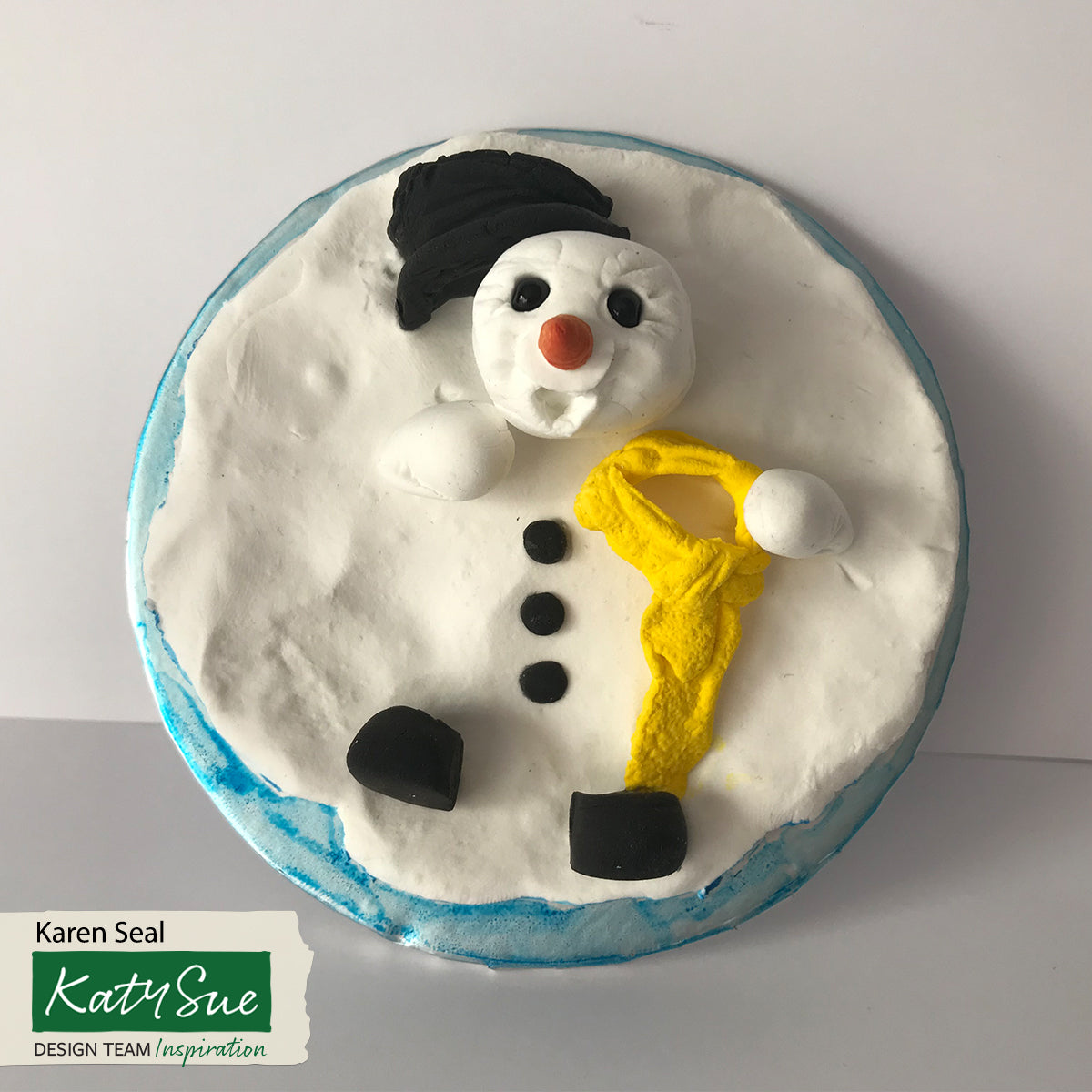 Snowman Silicone Mould