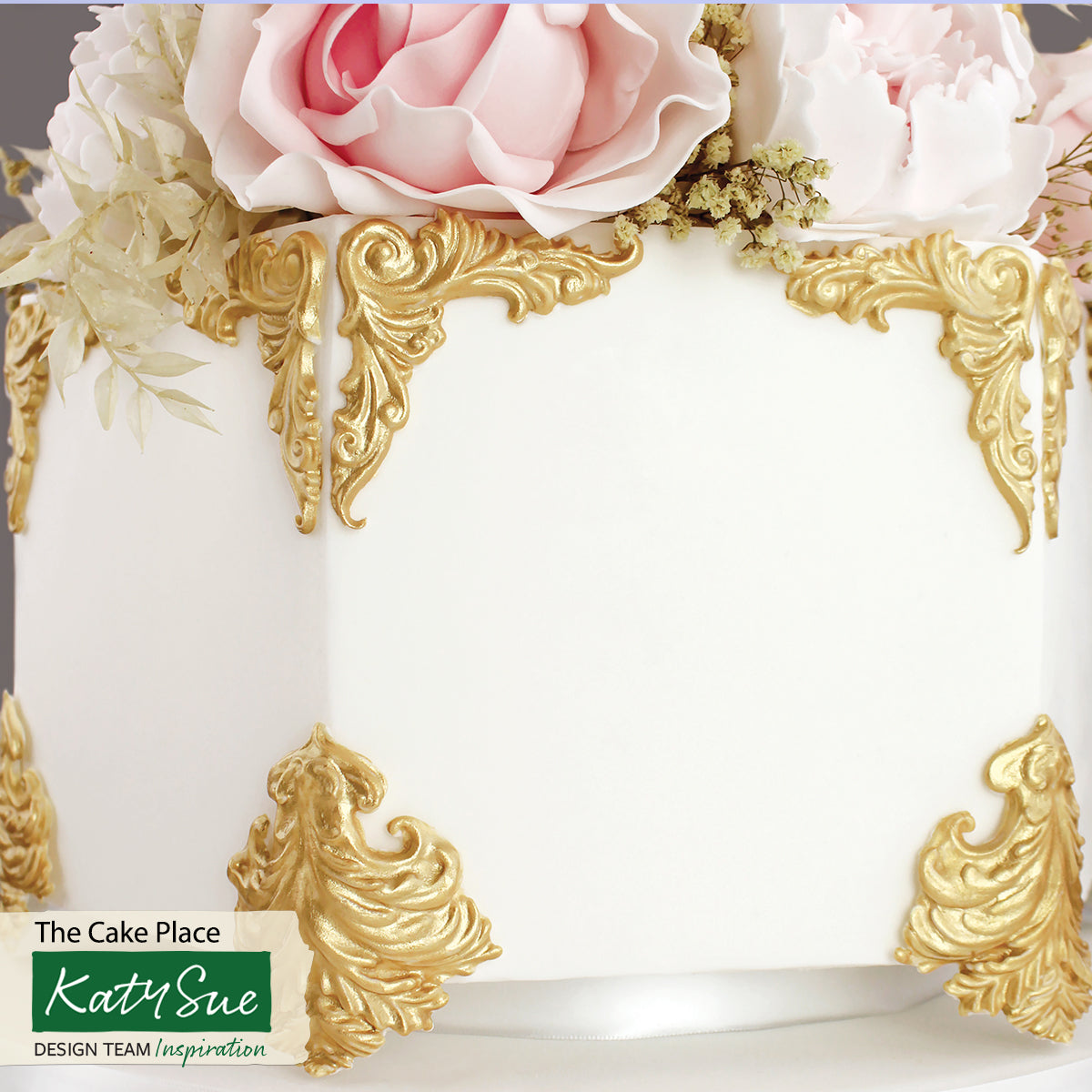Rococo Corners & Crest Silicone Mould