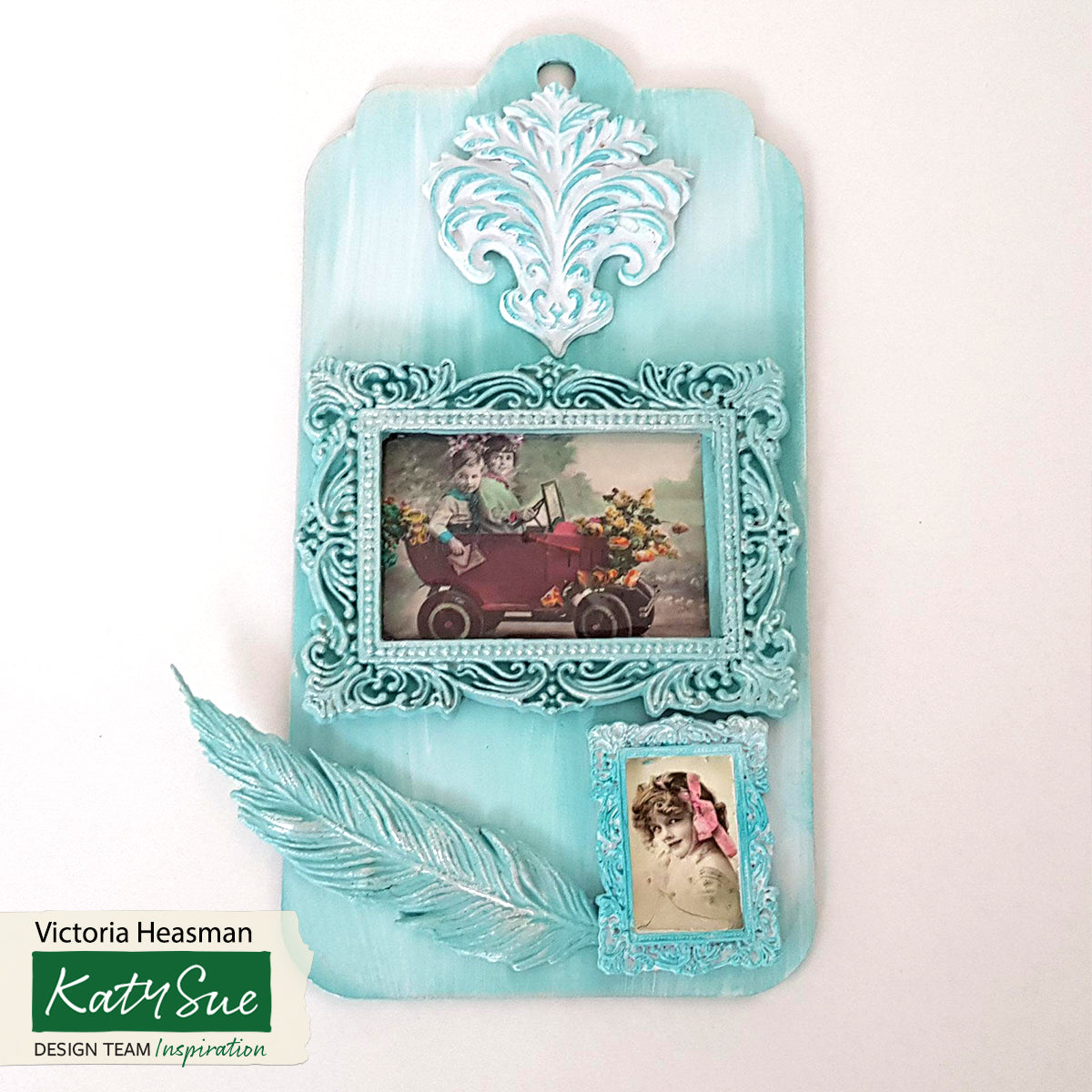 Small Vintage Frame Silicone Mould