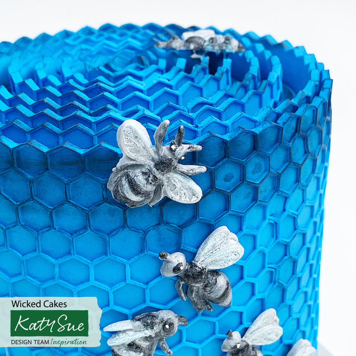 Kontinuierliche Waben- und Bienen-Silikonform