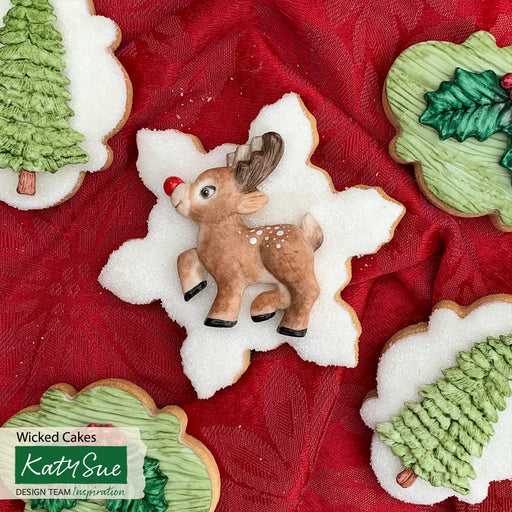 CD - Reindeer Cake Decorating Mould