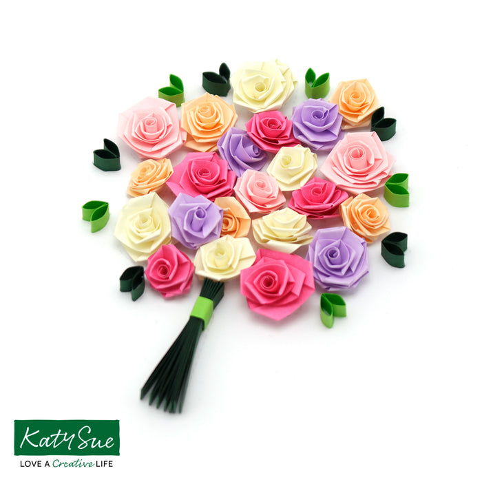 Rose Bouquet Guided Quilling Download