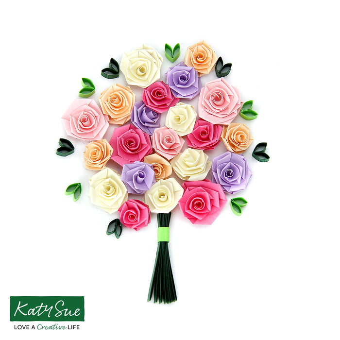 Rose Bouquet Guided Quilling Download